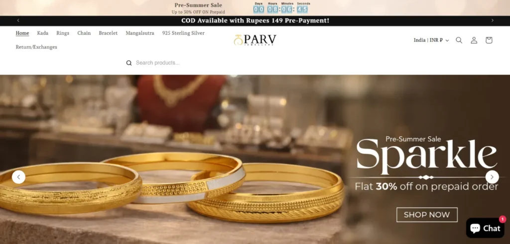 the parv website