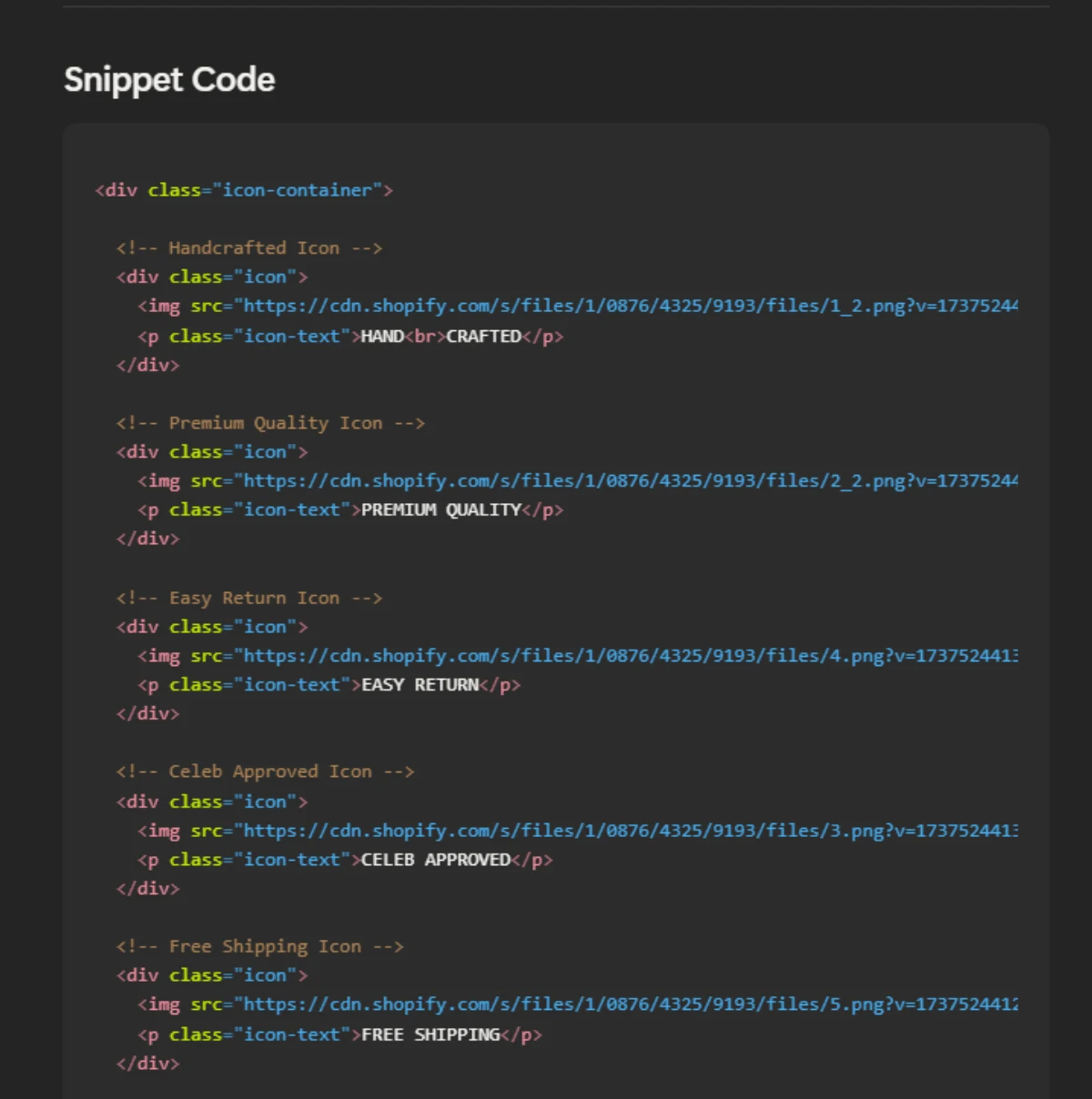 Shopify Liquid Codes preview 6